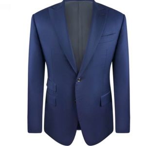 Blue business jacket